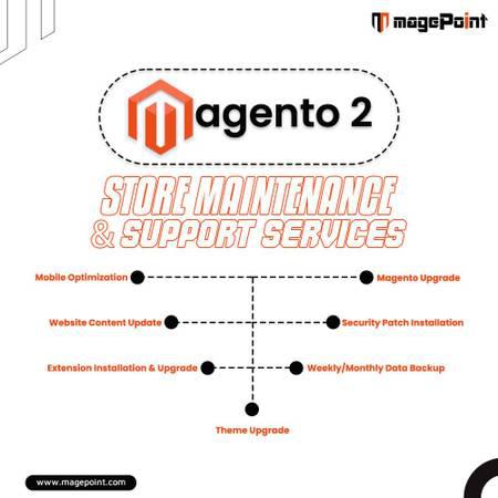 Get professional magento 2 store maintenance services -