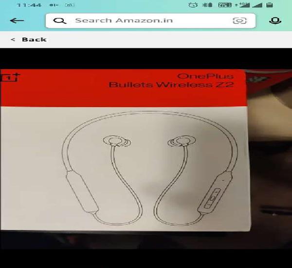 One plus bullets z2 wireless earphone